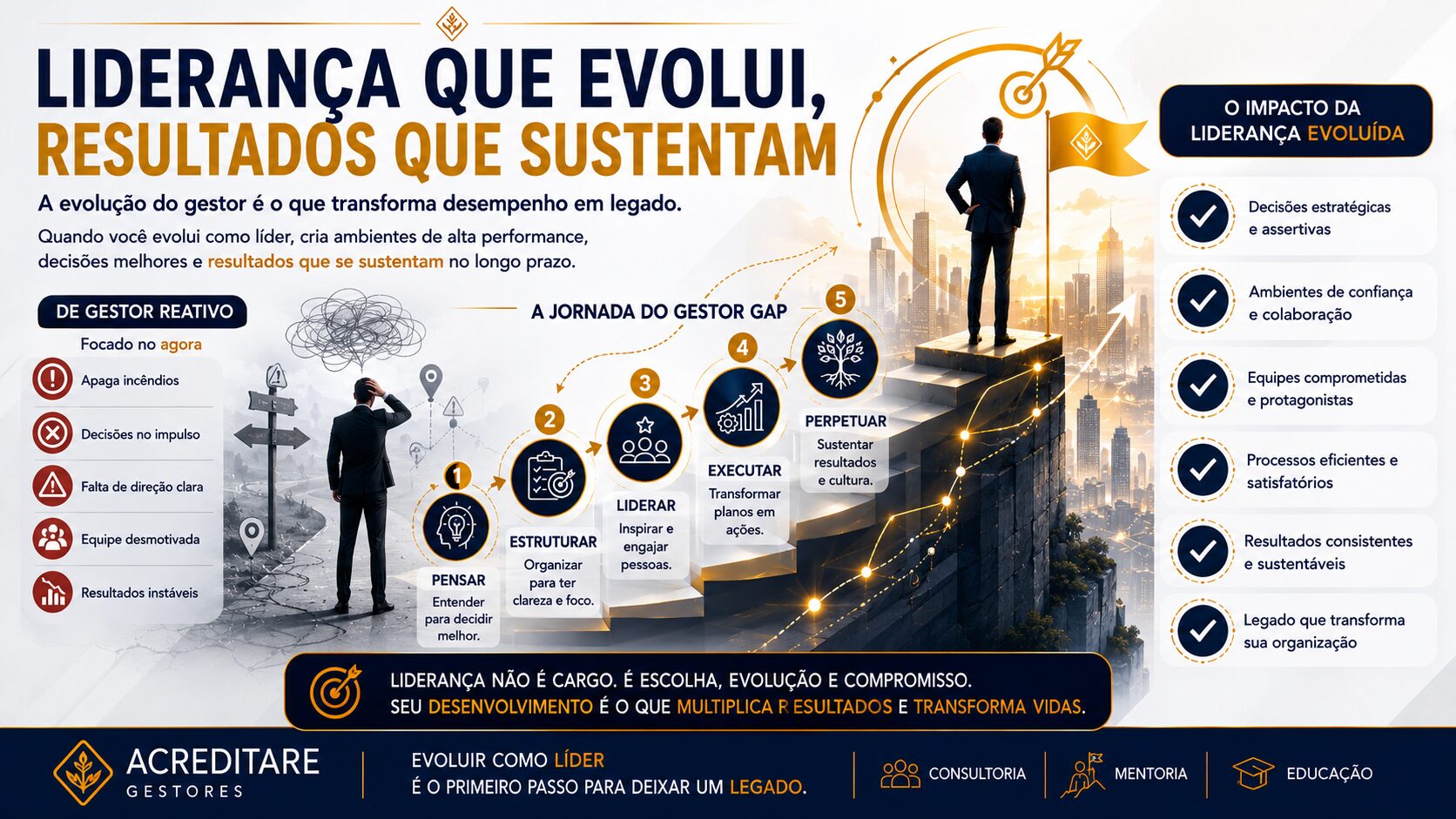 Liderança que evolui, resultados que sustentam