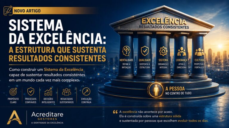 Sistema da Excelência: Que Sustenta Resultados Consistentes