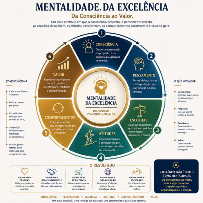 Mentalidade da Excelência Da Consciência ao Valor
