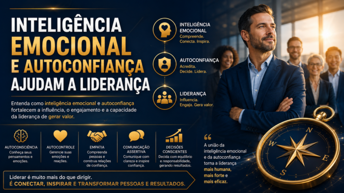 Inteligência emocional e autoconfiança ajudam a Liderança